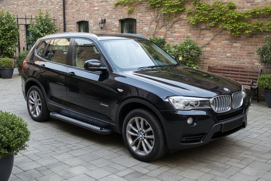 BMW X3 F25 2011–2018 Sānu pakāpieni Vision New Black (2 gab., alumīnijs) Image