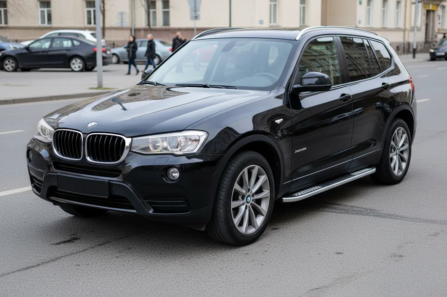 BMW X3 F25 2011–2018 Sānu pakāpieni Tayga V2 (2 gab., alumīnijs) Image