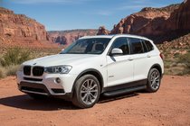 BMW X3 F25 2011–2018 Sānu kāpšļi Tayga Black (2 gab., alumīnijs) foto 1