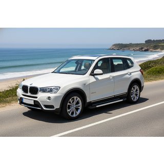 Sānu pakāpieni RedLine (2 gab., alumīnijs) BMW X3 F25 2011–2018 foto 1