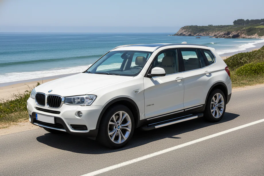 BMW X3 F25 2011–2018 Sānu pakāpieni RedLine (2 gab., alumīnijs) Image