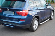 BMW X3 F25 2011–2018 Sānu pakāpieni Fullmond (2 gab., alumīnijs) foto 7