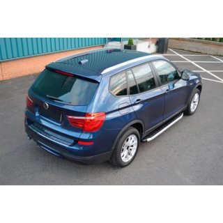 Sānu pakāpieni Fullmond (2 gab., alumīnijs) BMW X3 F25 2011–2018 foto 2