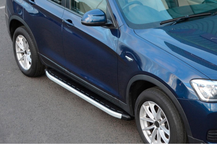 BMW X3 F25 2011–2018 Sānu pakāpieni Fullmond (2 gab., alumīnijs) Image