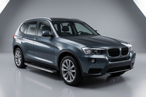 BMW X3 F25 2011–2018 Sānu pakāpieni BlackLine (2 gab., alumīnijs) foto 1