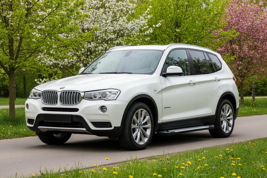 BMW X3 F25 2011–2018 Sānu pakāpieni Allmond Grey (2 gab., alumīnijs) Image