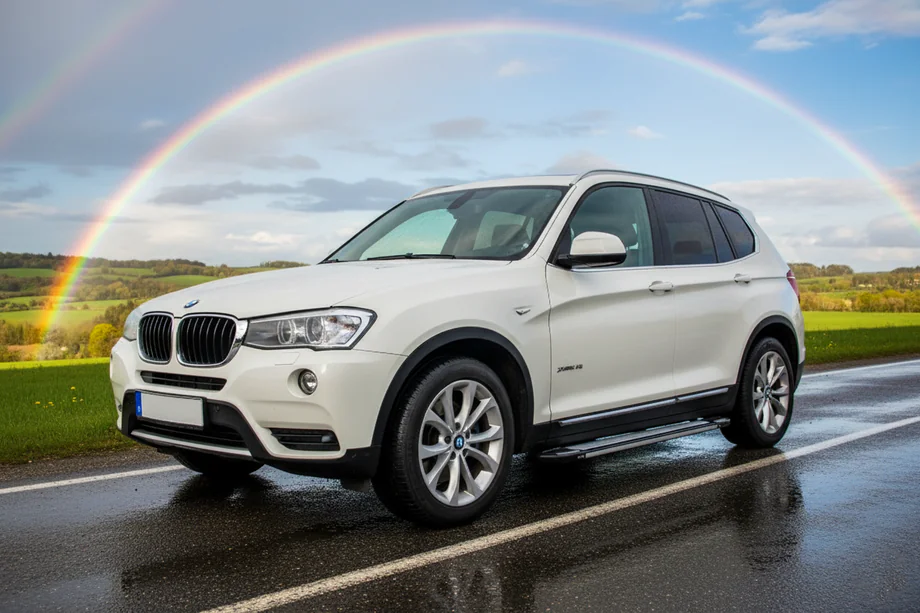 BMW X3 F25 2011–2018 Sānu pakāpieni Rainbow (2 gab., alumīnijs) Image