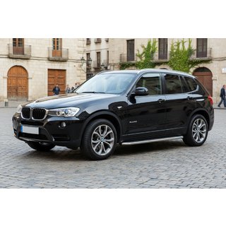 Sānu pakāpieni Maydos V2 (2 gab., alumīnijs) BMW X3 F25 2011–2018 foto 1