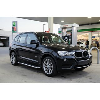Sānu kāpšļi Maydos V1 (2 gab., alumīnijs) BMW X3 F25 2011–2018 foto 1