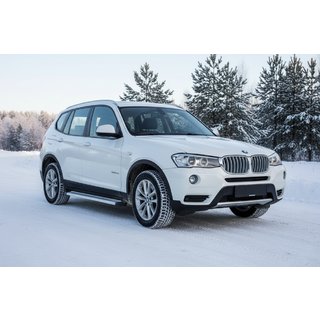 Sānu pakāpieni Maya V2 (2 gab., alumīnijs) BMW X3 F25 2011–2018 foto 1