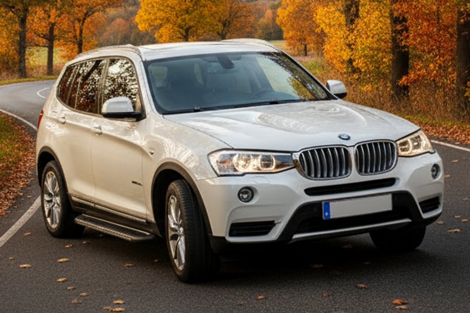 BMW X3 F25 2011–2018 Sānu sliekšņi Bosphore Grey (2 gab., alumīnijs) Image