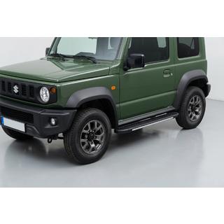 Sānu sliekšņi Bosphore Grey (2 gab., alumīnijs) Suzuki Jimny 2018– foto 1