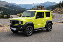Suzuki Jimny 2018– Sānu sliekšņi Bosphore Black (2 gab., alumīnijs) foto 1