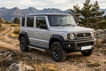 Suzuki Jimny 2018– Sānu sliekšņi Duru (2 gab., alumīnijs) foto 1