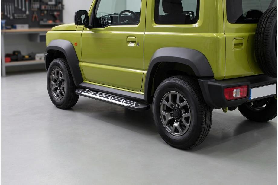 Suzuki Jimny 2018– Sānu sliekšņi Sunrise (2 gab., alumīnijs) Image