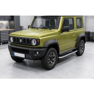 Sānu sliekšņi Tayga Grey (2 gab., alumīnijs) Suzuki Jimny 2018– foto 1