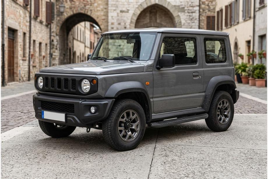 Suzuki Jimny 2018– Sānu kāpšļi Tayga Black (2 gab., alumīnijs) Image