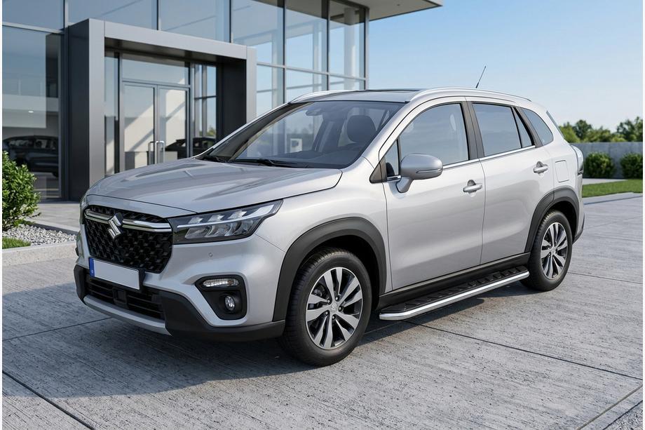 Suzuki SX4 S-Cross 2021– Sānu kāpšļi Maydos V1 (2 gab., alumīnijs) Image