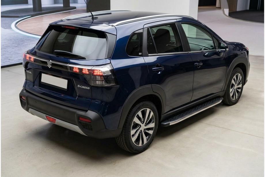 Suzuki SX4 S-Cross 2021– Sānu pakāpieni BlackLine (2 gab., alumīnijs) Foto 1