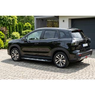 Sānu sliekšņi Sunrise (2 gab., alumīnijs) Suzuki SX4 S-Cross 2021– foto 1