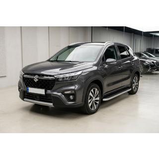 Sānu sliekšņi Tayga Grey (2 gab., alumīnijs) Suzuki SX4 S-Cross 2021– foto 1