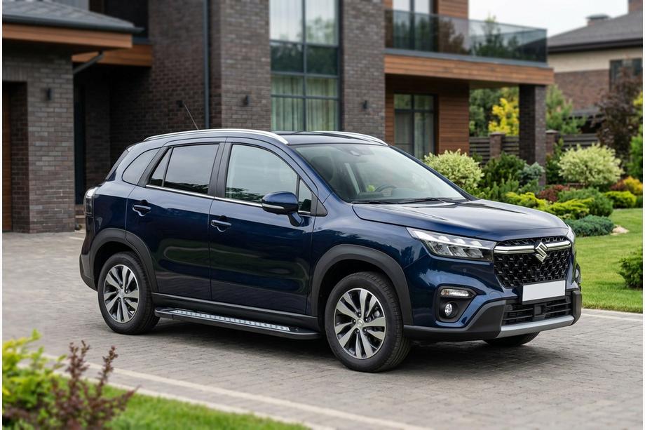 Suzuki SX4 S-Cross 2021– Sānu pakāpieni Vision New Black (2 gab., alumīnijs) Foto 1