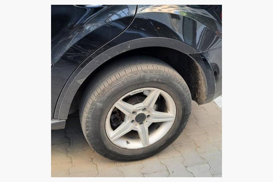 Mercedes ML W164 2005–2011 Arku uzlikas (4 gab., melnas, ABS plastmasa) Foto 2