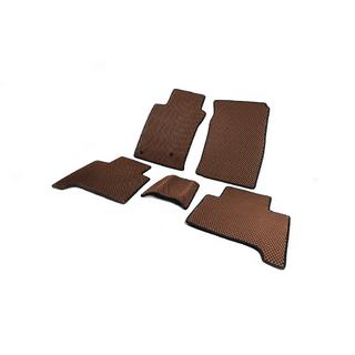 EVA salona paklāji (2 rindas, ķieģeļsarkani) Toyota Land Cruiser Prado 120 2002–2009 foto 4