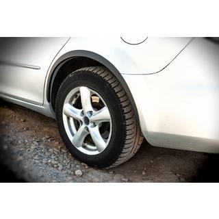Riteņu arku uzlikas (SD-SW) (4 gab., melnas, ABS plastmasa) Mazda 6 2003–2008 foto 3