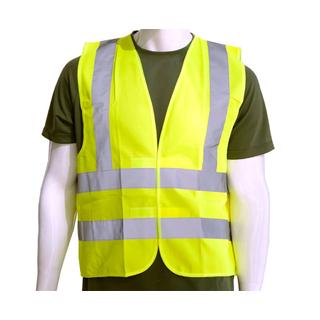 Atstarojošā drošības veste XL dzeltena SH-023 SAPFIRE foto 2