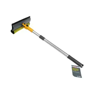 Ūdens nosūcējs ar TPR gumijas lāpstiņu un sūkli, teleskopisks rokturis 50–70 cm SAPFIRE foto 1