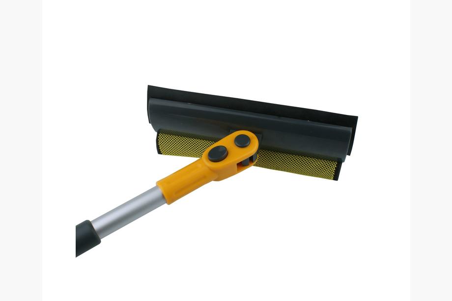 Ūdens nosūcējs ar TPR gumijas lāpstiņu un sūkli, teleskopisks rokturis 50–70 cm SAPFIRE Foto 3