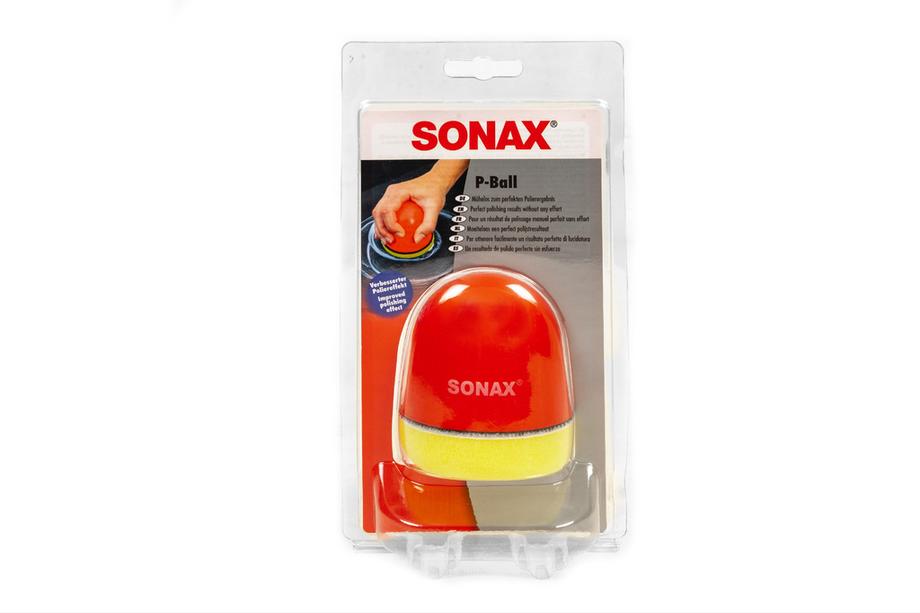Sonax aplikators ar sūkli pulēšanas līdzekļu un vasku uzklāšanai Foto 3