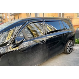 Logu vēja deflektori Grand (4 gab., HIC) Citroen C-4 Picasso 2013–2022 foto 1