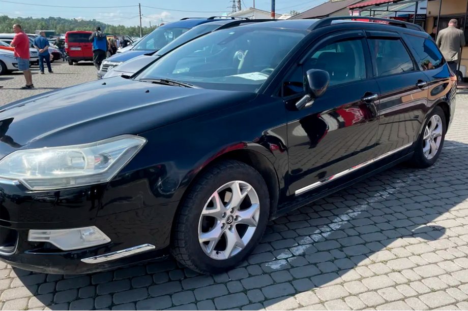 Citroen C-5 2008–2017 Logu vēja deflektori SW (4 gab., HIC) Image