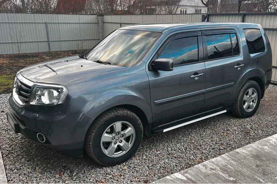 Honda Pilot 2008–2015 Logu vēja deflektori (4 gab., HIC) Image