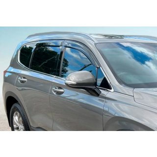 Logu vēja deflektori (4 gab., HIC) Hyundai Santa Fe 4 2018–2023 foto 2