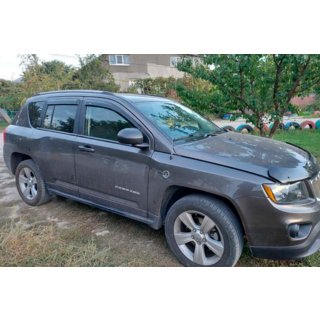 Logu vēja deflektori (4 gab., HIC) Jeep Compass 2006–2016 foto 3