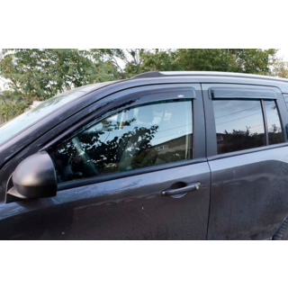 Logu vēja deflektori (4 gab., HIC) Jeep Compass 2006–2016 foto 1
