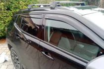 Jeep Compass 2016– Logu vēja deflektori (4 gab., HIC) foto 2