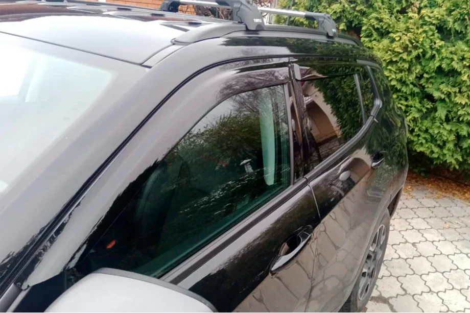 Jeep Compass 2016– Logu vēja deflektori (4 gab., HIC) Image