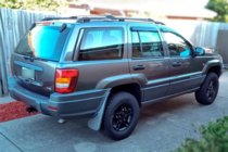 Jeep Grand Cherokee WJ 1999–2004 Logu vēja deflektori (4 gab., HIC) foto 7