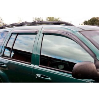 Logu vēja deflektori (4 gab., HIC) Jeep Grand Cherokee WJ 1999–2004 foto 3