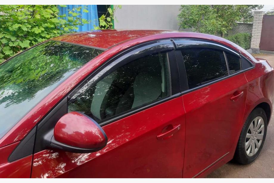 Chevrolet Cruze 2009–2015 Logu vēja deflektori SD (4 gab., Sunplex) Image