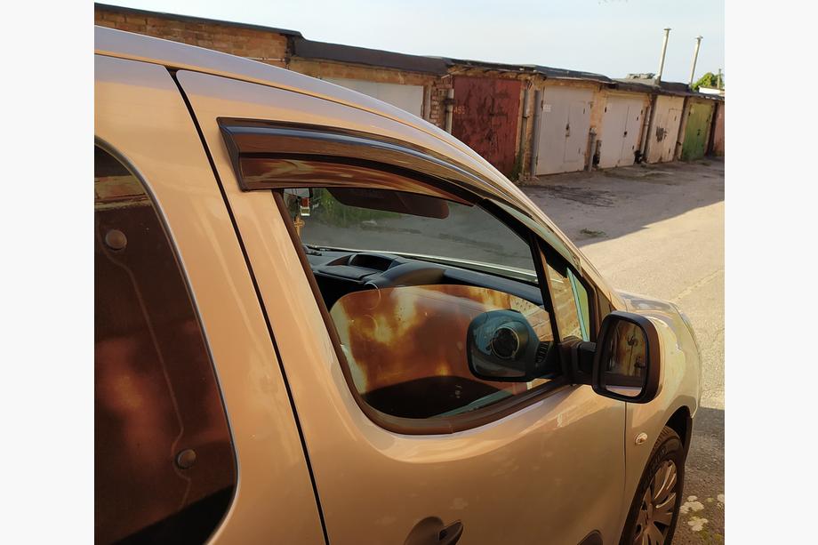 Peugeot Partner Tepee 2008–2018 Logu vēja deflektori (2 gab., Sunplex Sport) Image