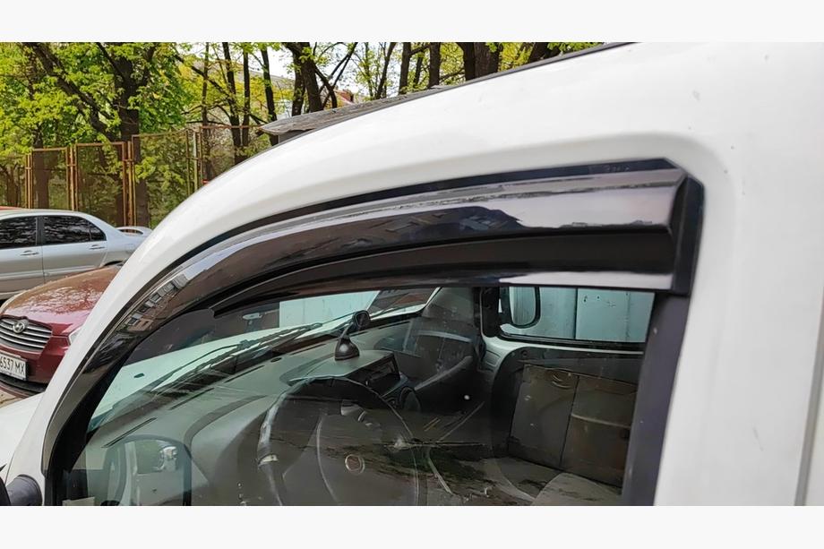 Fiat Doblo I 2001–2005 Logu vēja deflektori (2 gab., Sunplex Sport) Foto 2