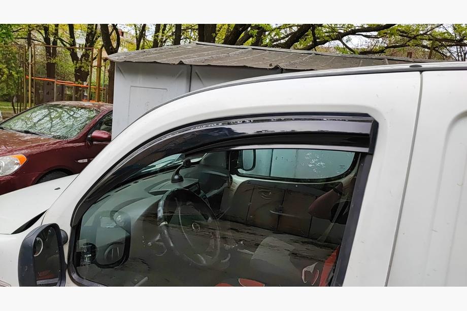Fiat Doblo I 2001–2005 Logu vēja deflektori (2 gab., Sunplex Sport) Foto 1