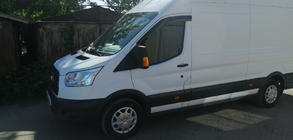 Ford Transit 2014– Logu vēja deflektori (2 gab., Sunplex Sport) foto 2
