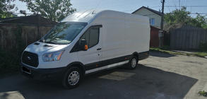 Ford Transit 2014– Logu vēja deflektori (2 gab., Sunplex Sport) foto 3