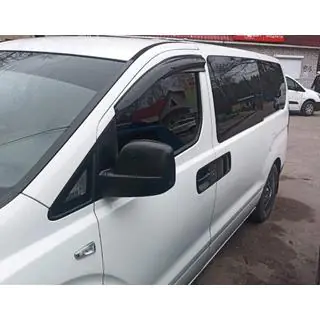 Logu vēja deflektori (2 gab., Sunplex Sport) Hyundai H300, H1, Starex 2008–2020 foto 2